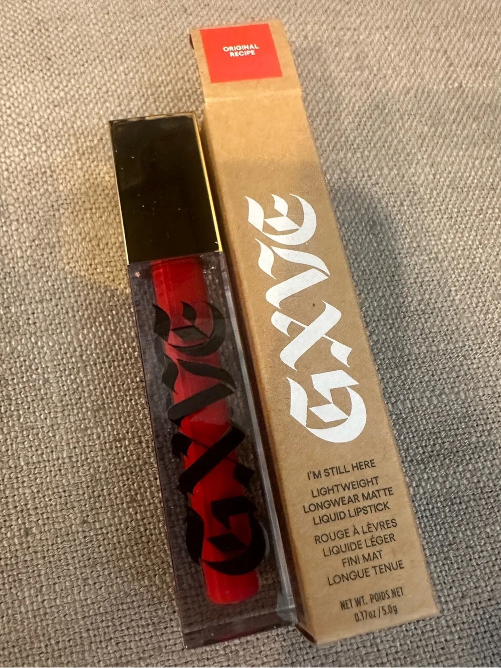 GXVE BY GWEN STEFANI Clean Matte Liquid Lipstick - Original Recipe